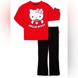 Hello Kitty 2 Piece Leggings Set Size 2T  Too Precious!!